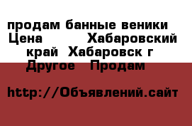 продам банные веники › Цена ­ 100 - Хабаровский край, Хабаровск г. Другое » Продам   